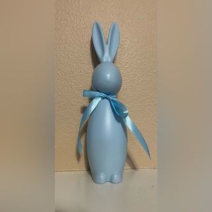 Blue Easter Bunny Decor